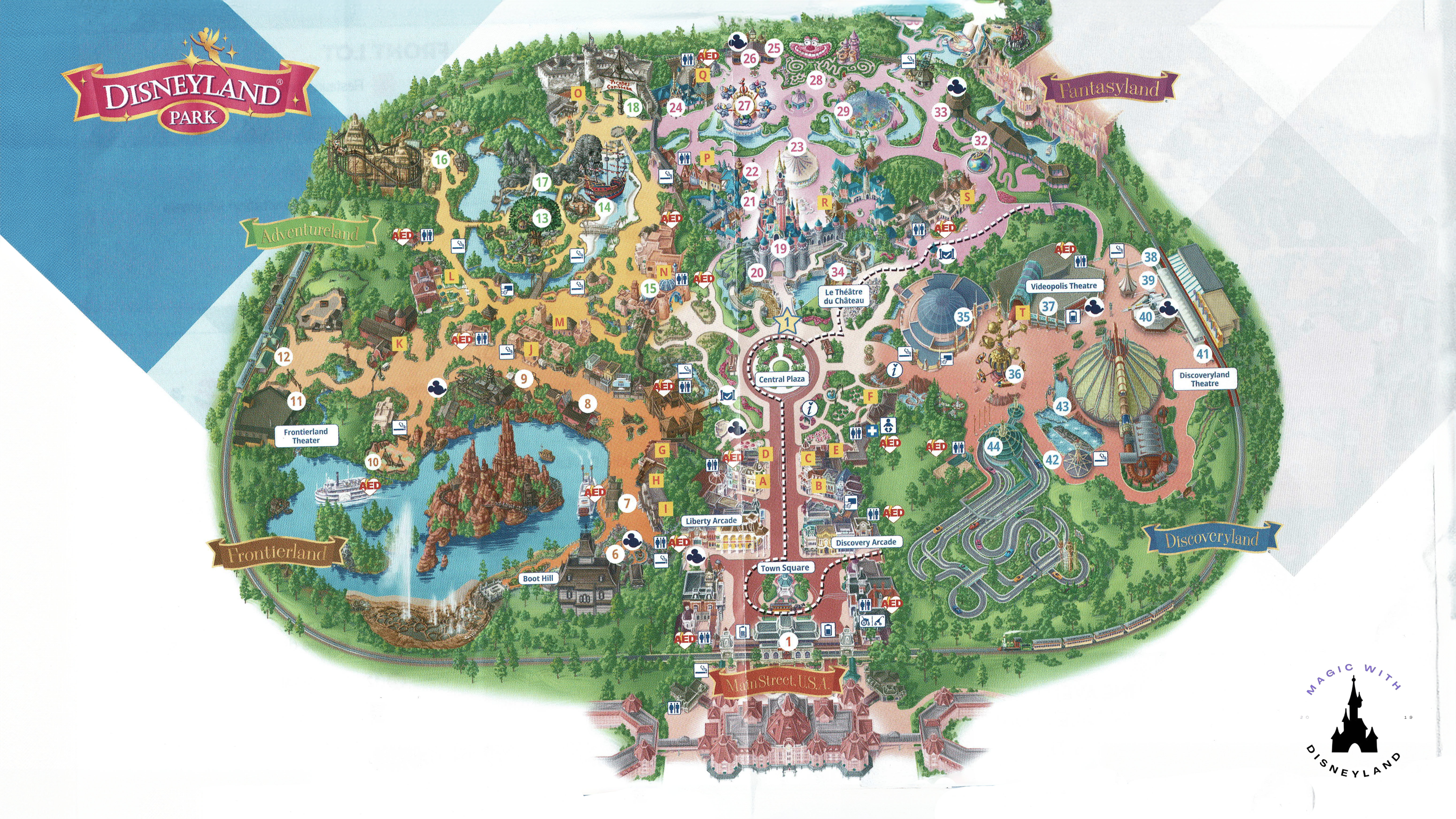 Plans Des Parcs Disneyland Paris 2025 –&nbsp;2026