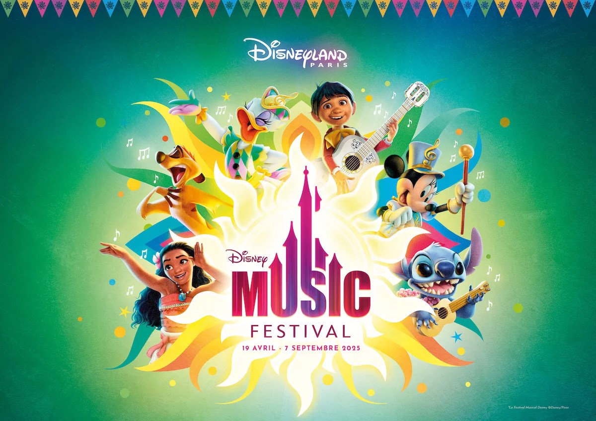 Nouvelle saison à disneyland paris : Disney music&nbsp;festival