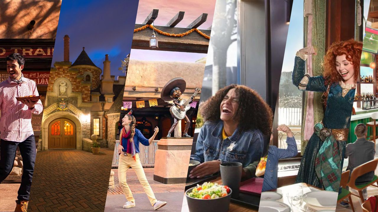 La liste de tous les Restaurants de Disneyland&nbsp;Paris