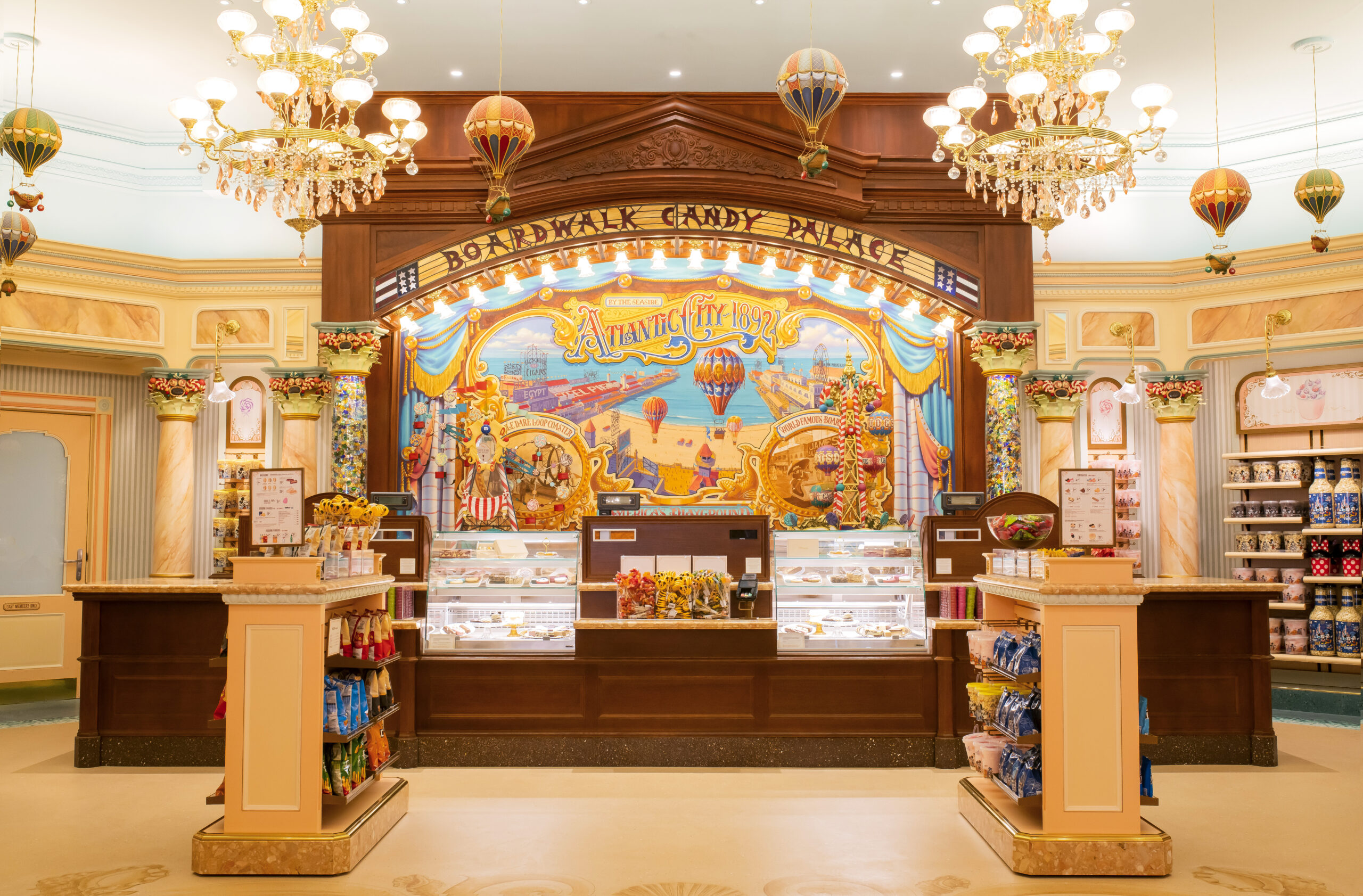 Boardwalk Candy Palace, parrainé par&nbsp;M&M&rsquo;S