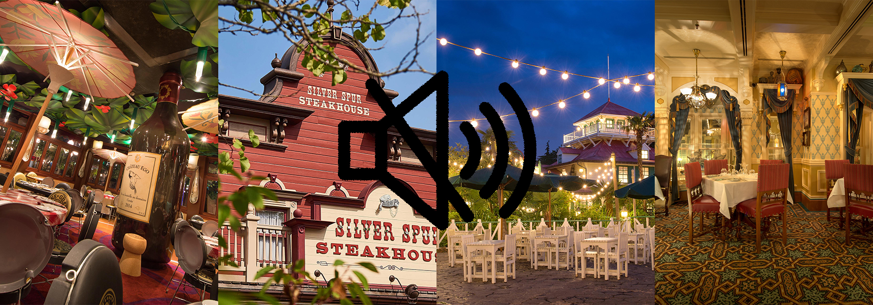 Les restaurants les plus calmes de Disneyland Paris